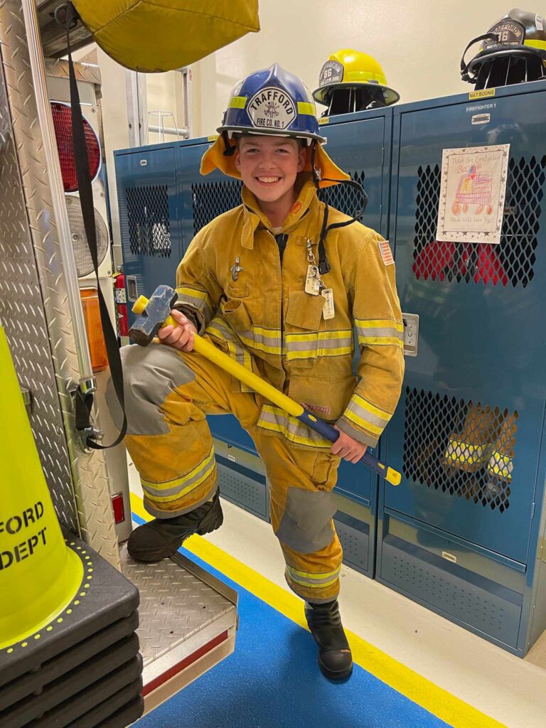 New Cadet! Trafford Fire Co. No. 1