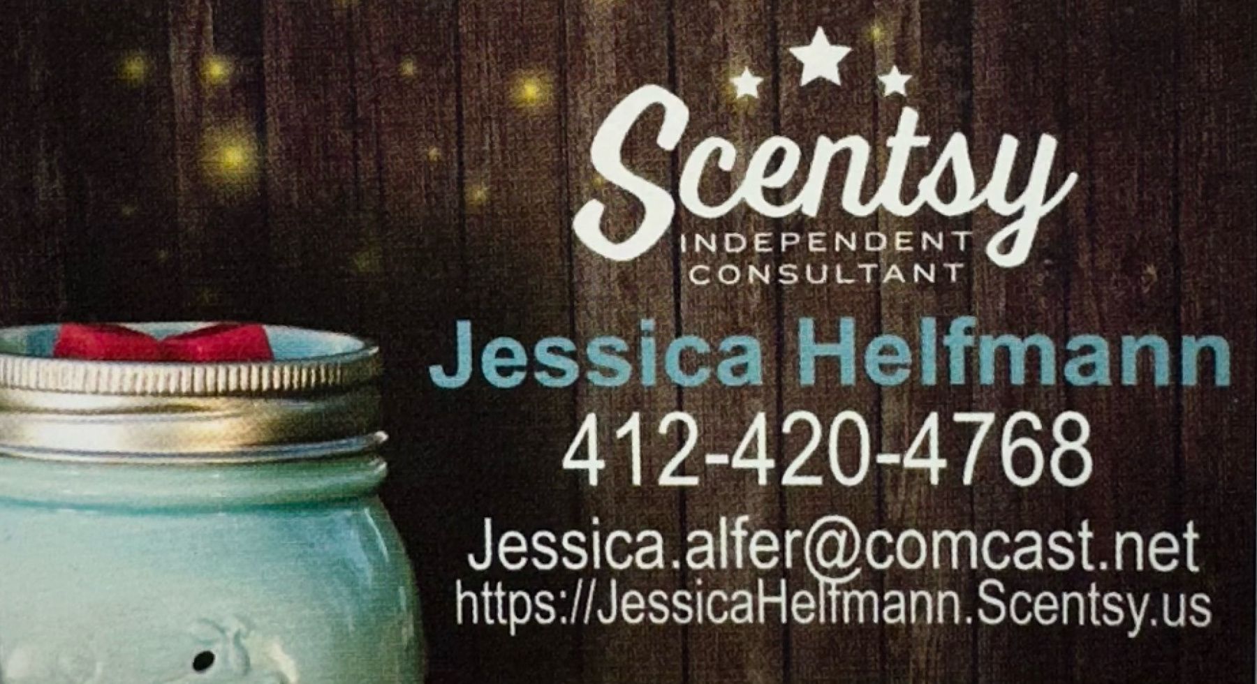 Jessica Helfmann
Independent Consultant for Scentsy