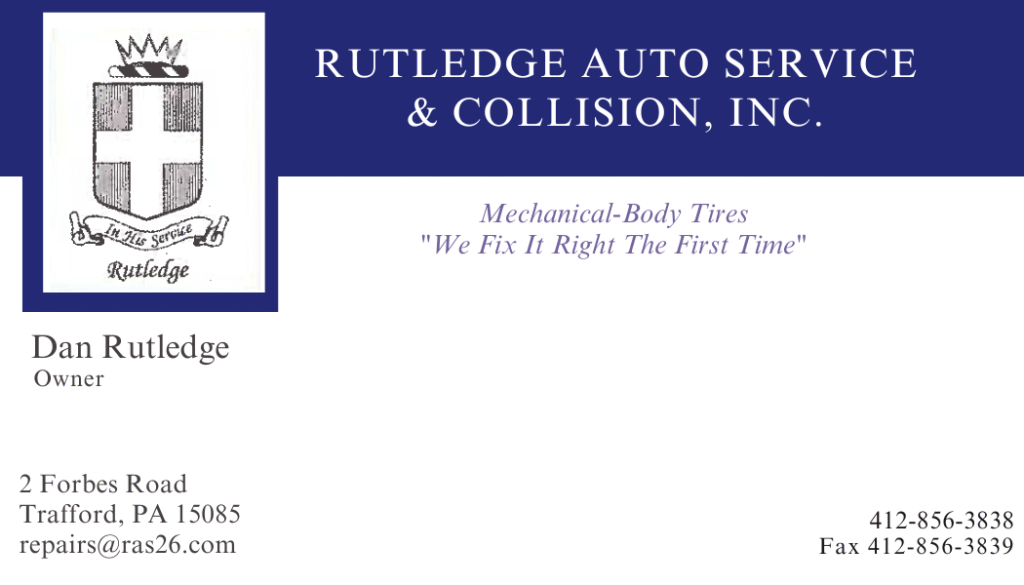 Rutledge Auto Service & Collision, Inc.